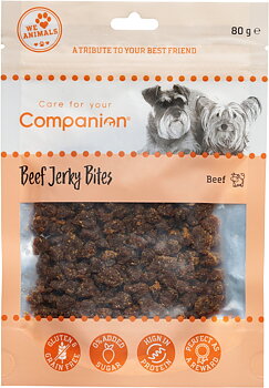 Companion Beef jerky bites - kuivattu naudanliha paloina