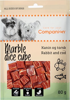 Companion Marble Dice Cube - Kaninchen & Kabeljau