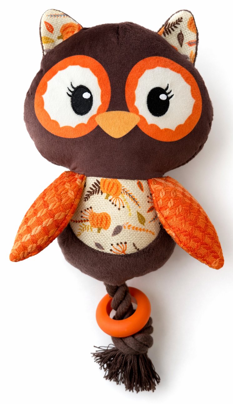 Companion Plush, Owl with TPR ring