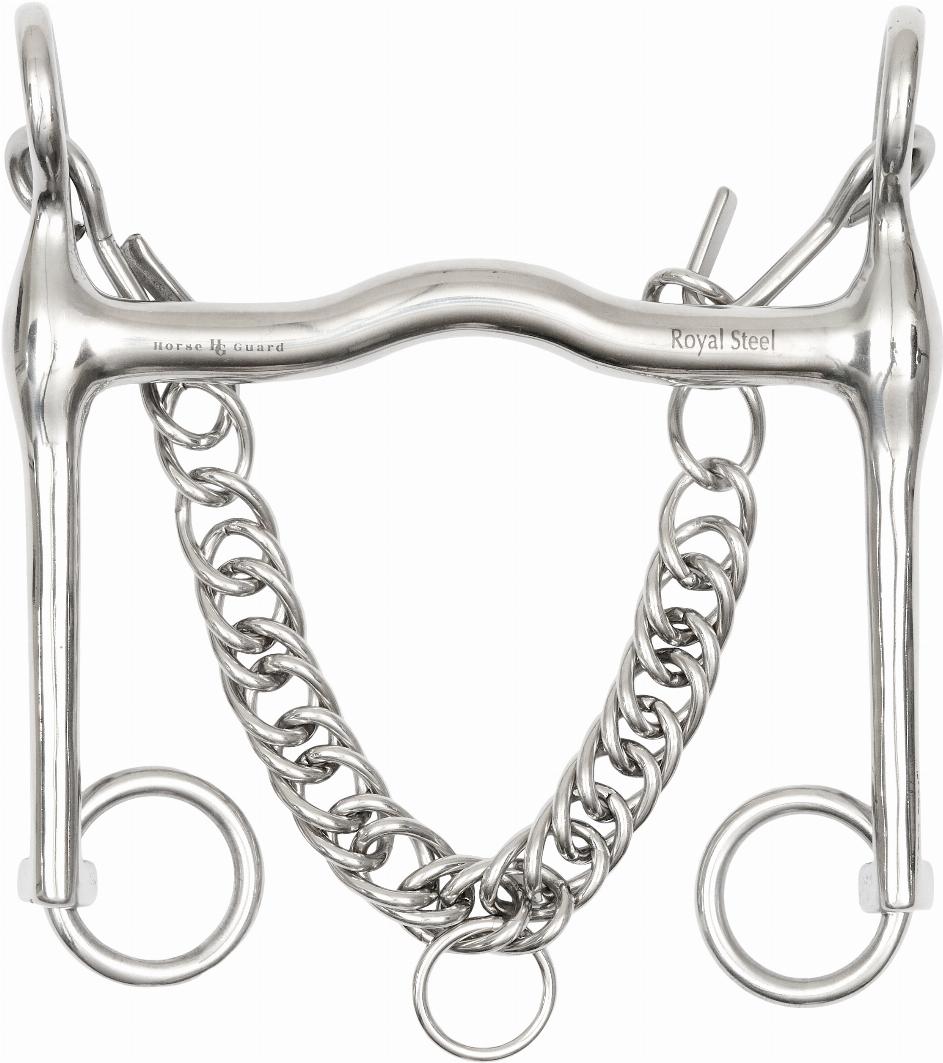HorseGuard Weymouth Bit (13 mm, 5 cm shanks)