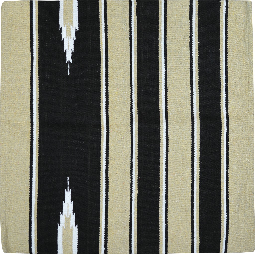 WESTRIDE Navajo Cotton/acrylic Saddle Pad Beige/Black/White