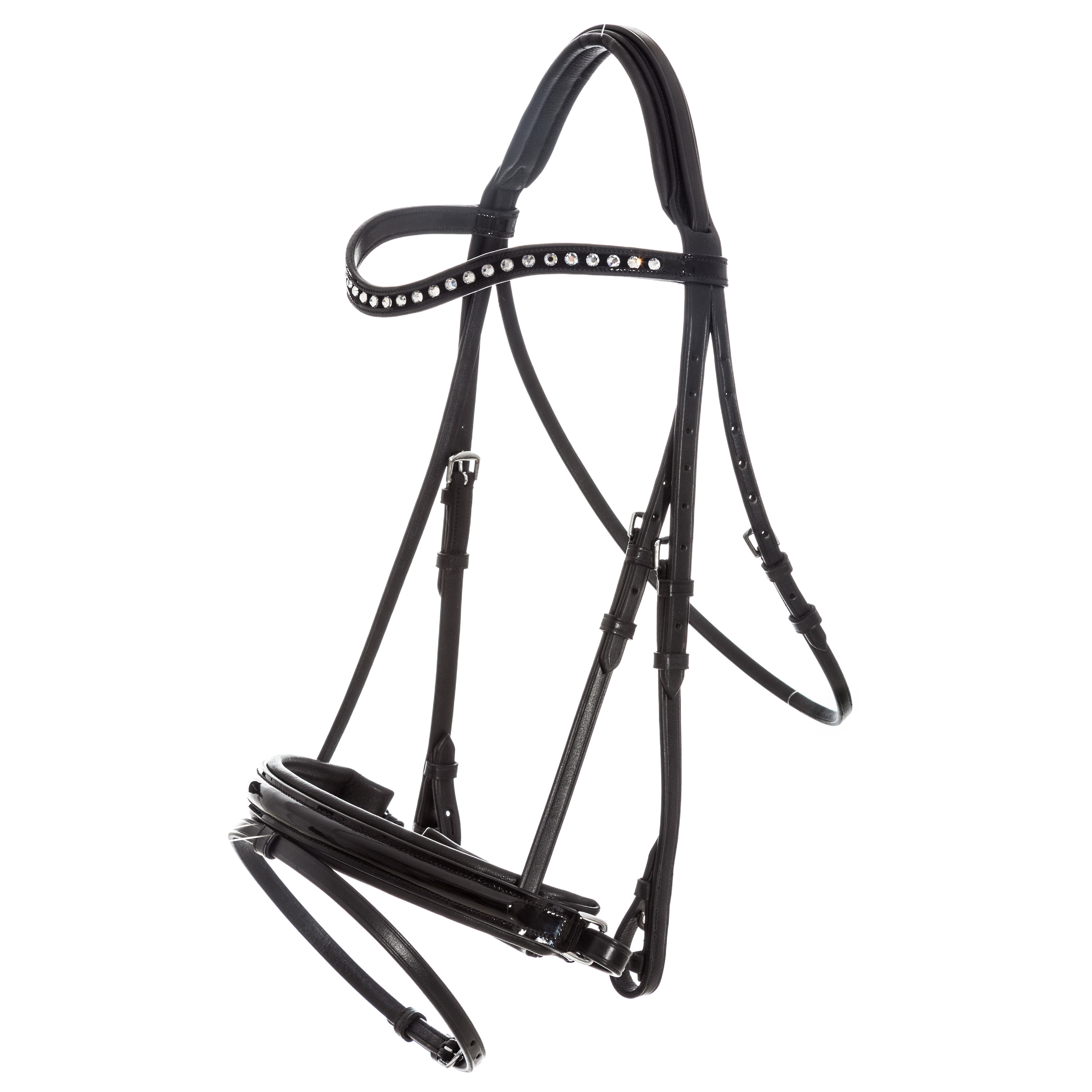 Imperial Riding Snaffle bett Di Layla Black lack-Chrystal - 2