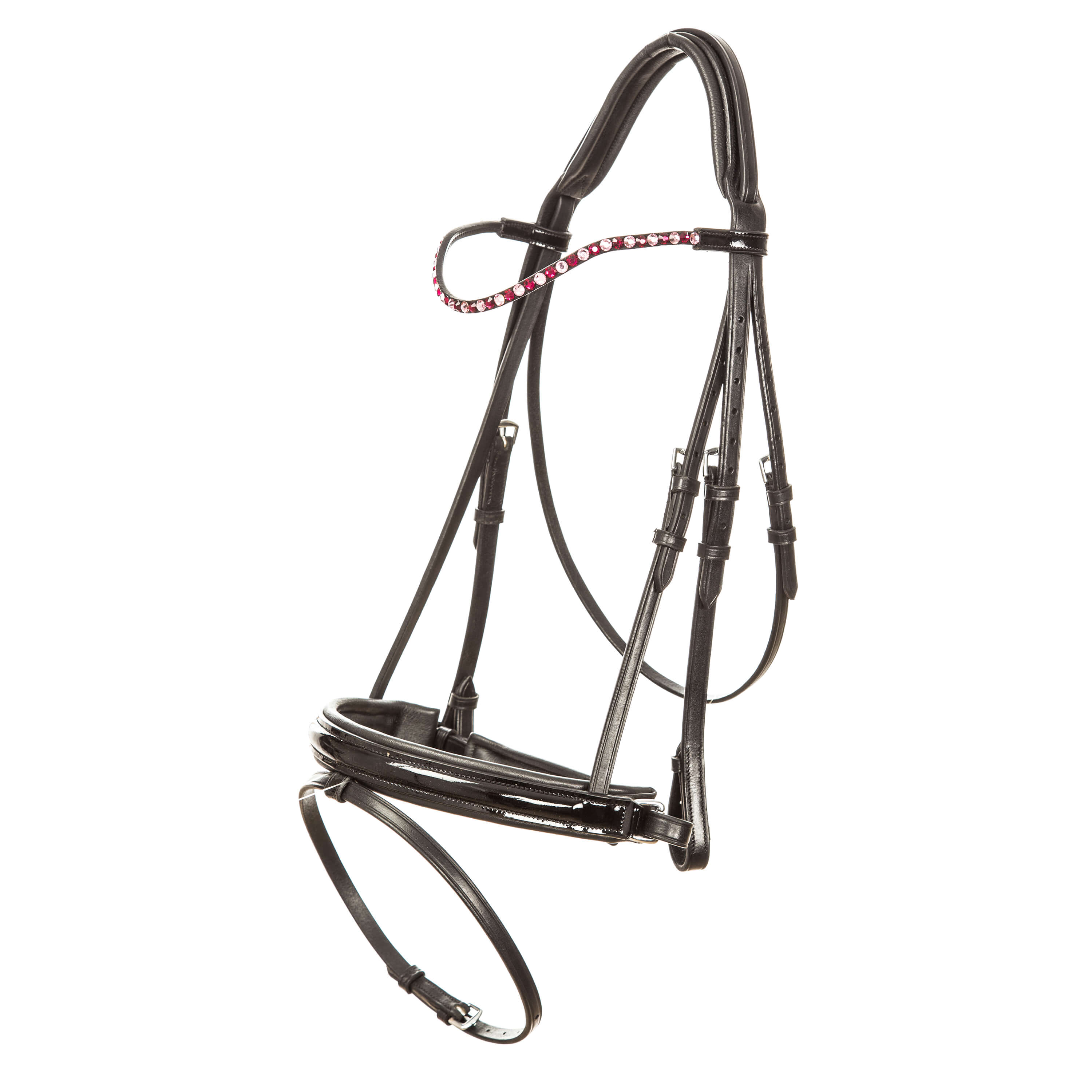 Imperial Riding Snaffle bett Di Layla Black Lack-Rose - 3
