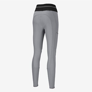 Pikeur Gia Athleisure Full Grip Tights Breeches - Vaaleanharmaa, 34 - vain tämä kappale