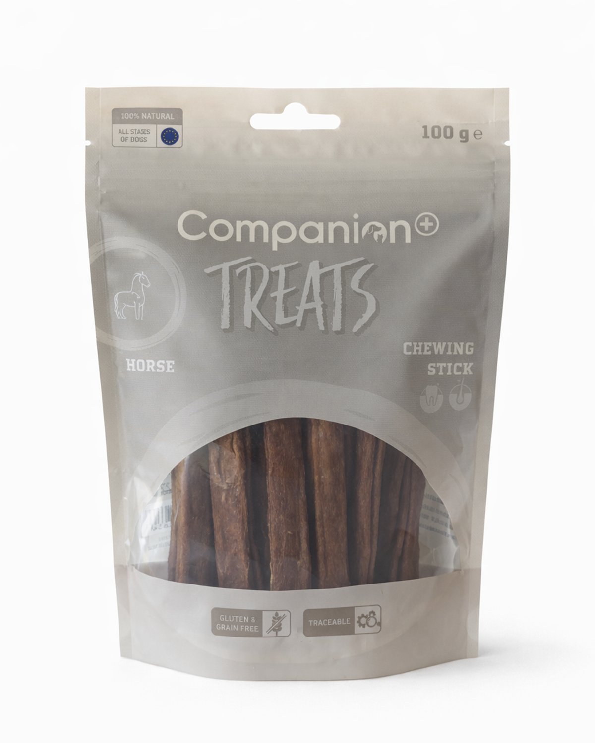 Companion+ Vital Chewing Sticks with horse with linseed oil