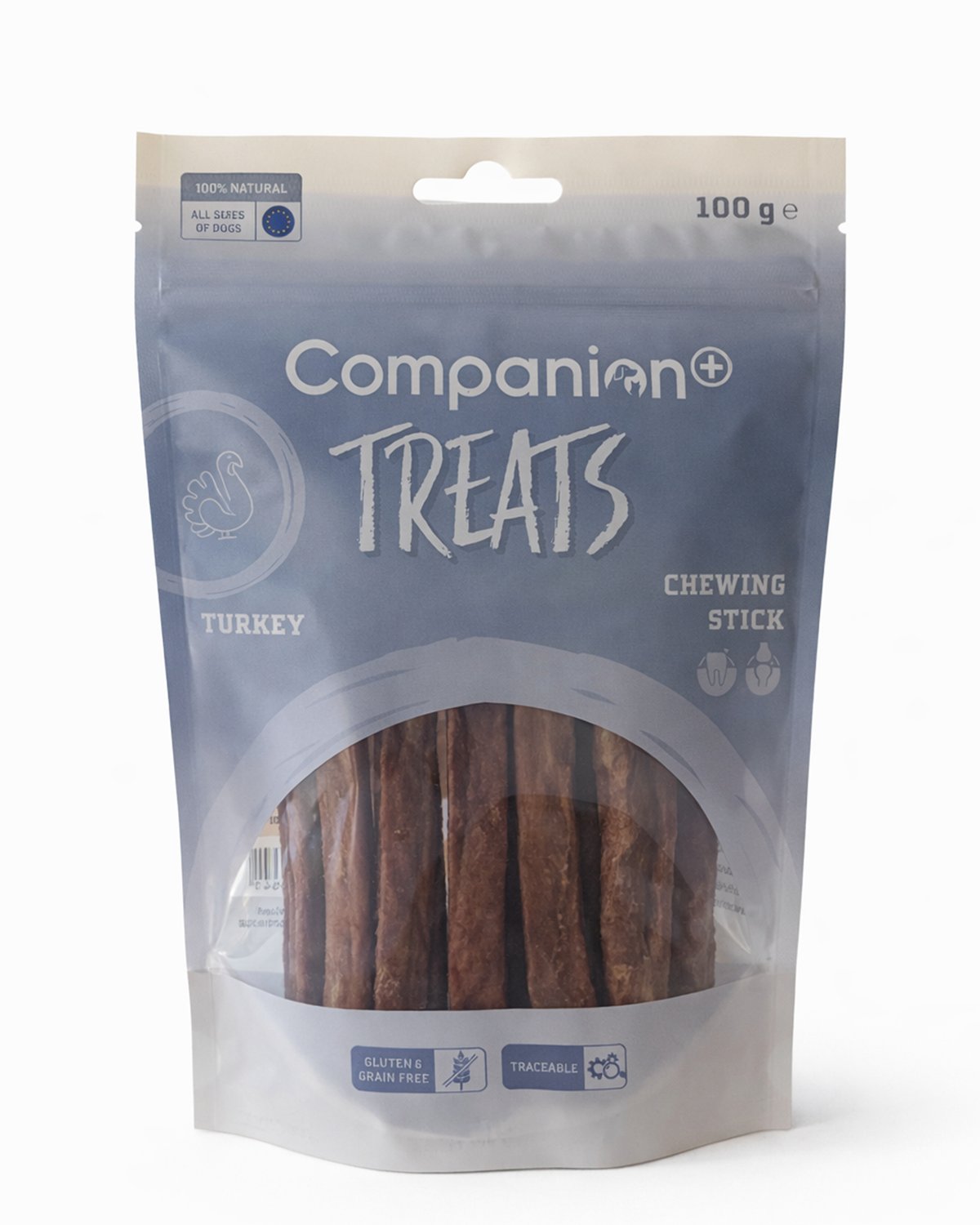 Companion+ Vital Chewing Sticks with turkey and glucosamine