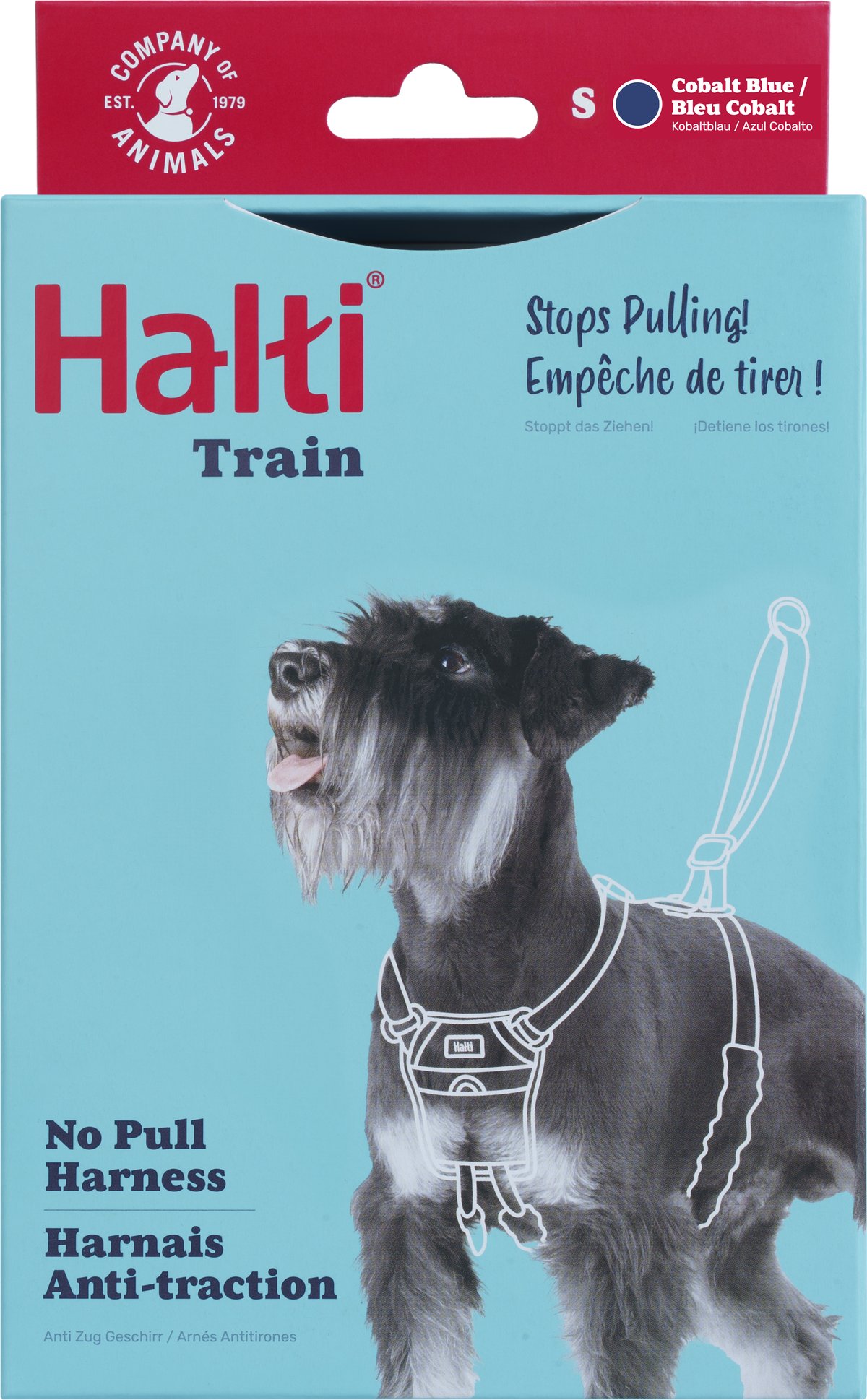 Halti No Pull hundsele - Blue - 2