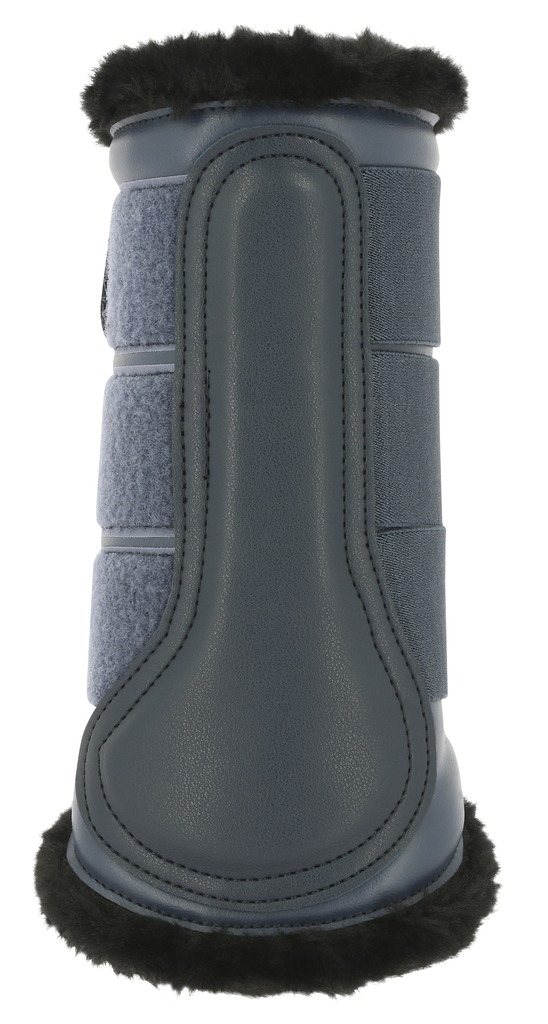 EQUITHEME 'French Touch' Closed Damasker Navy - Full size - 4