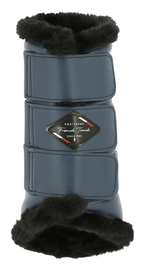 EQUITHEME 'French Touch' Closed Damasker Navy - Full size - 6