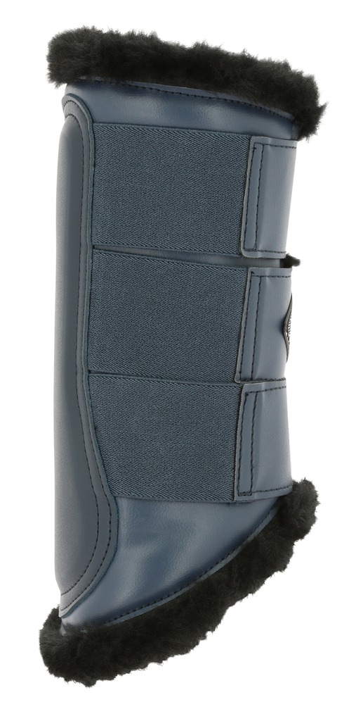 EQUITHEME 'French Touch' Closed Damasker Navy - Full size - 3