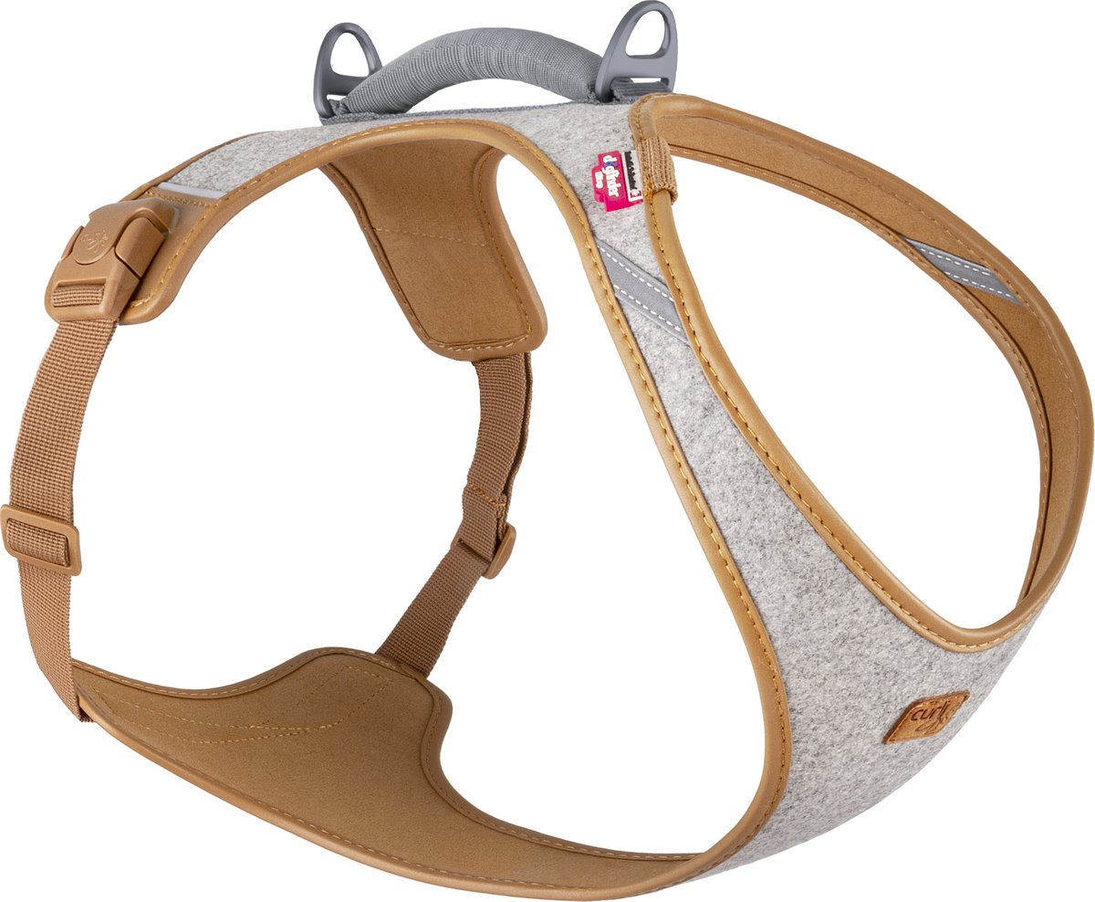 Curli Alpine Belka hundsele - Grey
