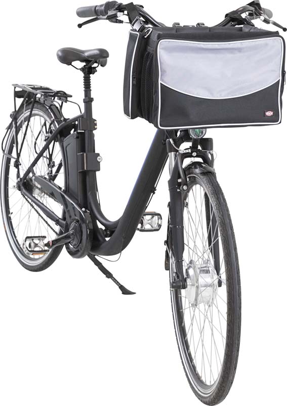 Trixie Cykelkorg Front 41x26x26cm - Svart/Grå - endast detta ex - 6