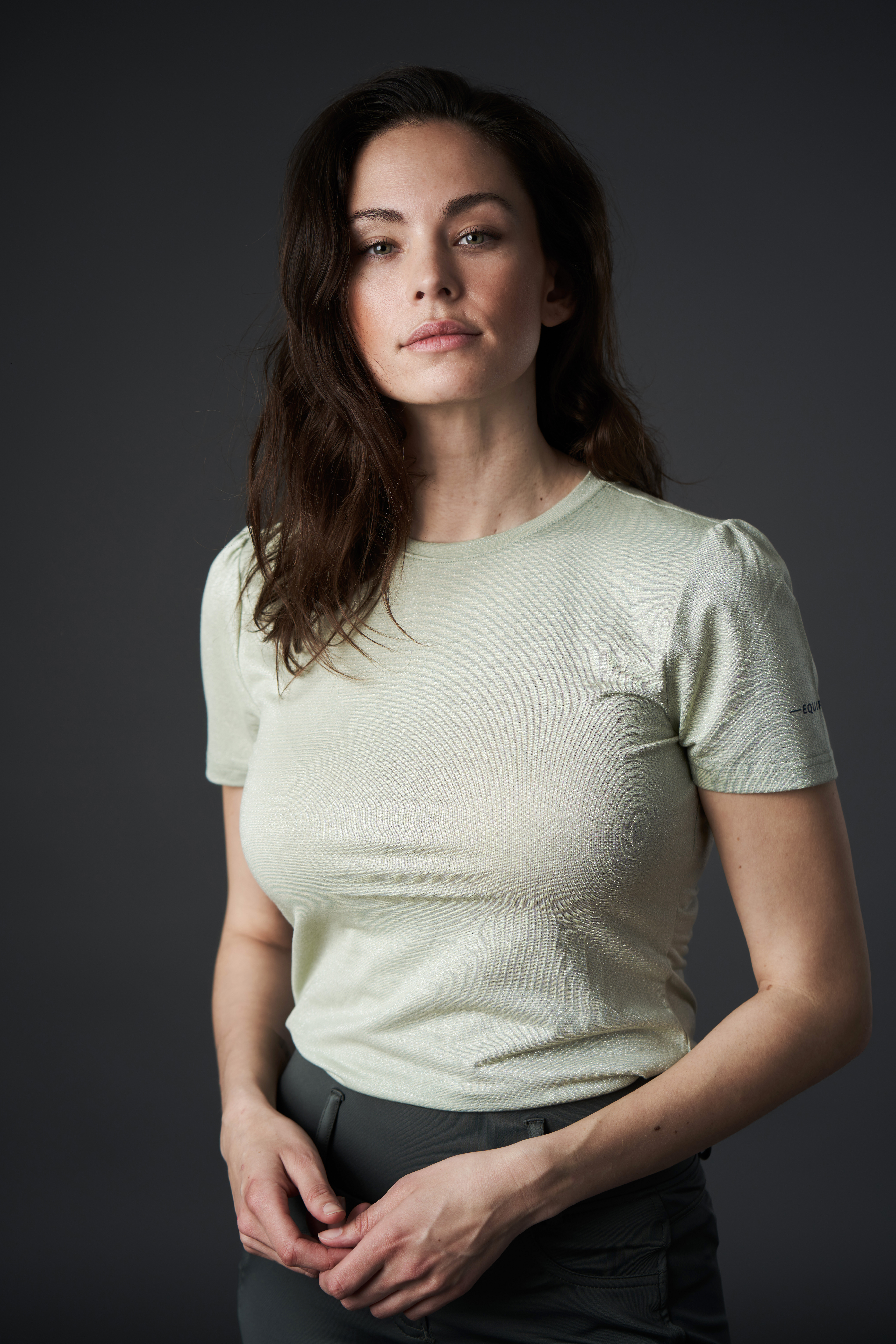 Equipage Mara Short Sleeve T-Shirt - Sage Green - 3