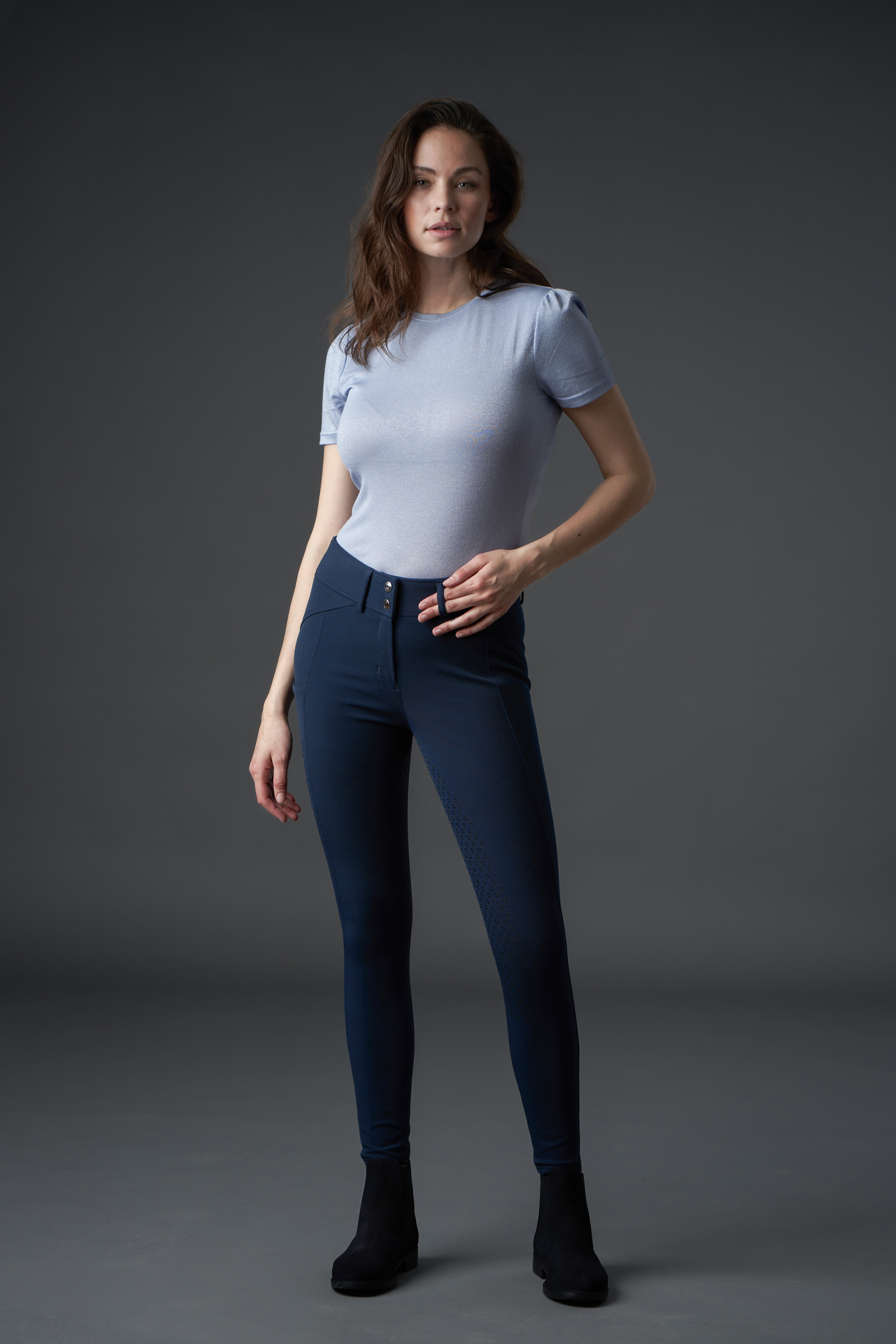 Equipage Mara Short Sleeve T-Shirt - Jacaranda - 3