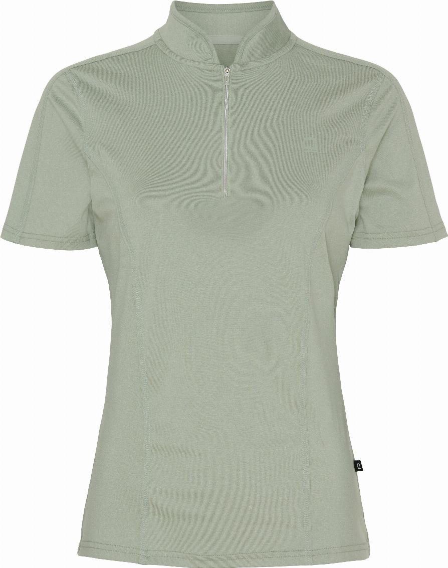 Equipage Awesome Kurzarm-T-Shirt - Salbeigrün Melange (XL)