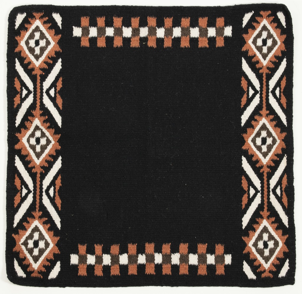 WESTRIDE Dakota Navajo By Franck Perret Westernpad Svart/Brun - 86 x 91 cm