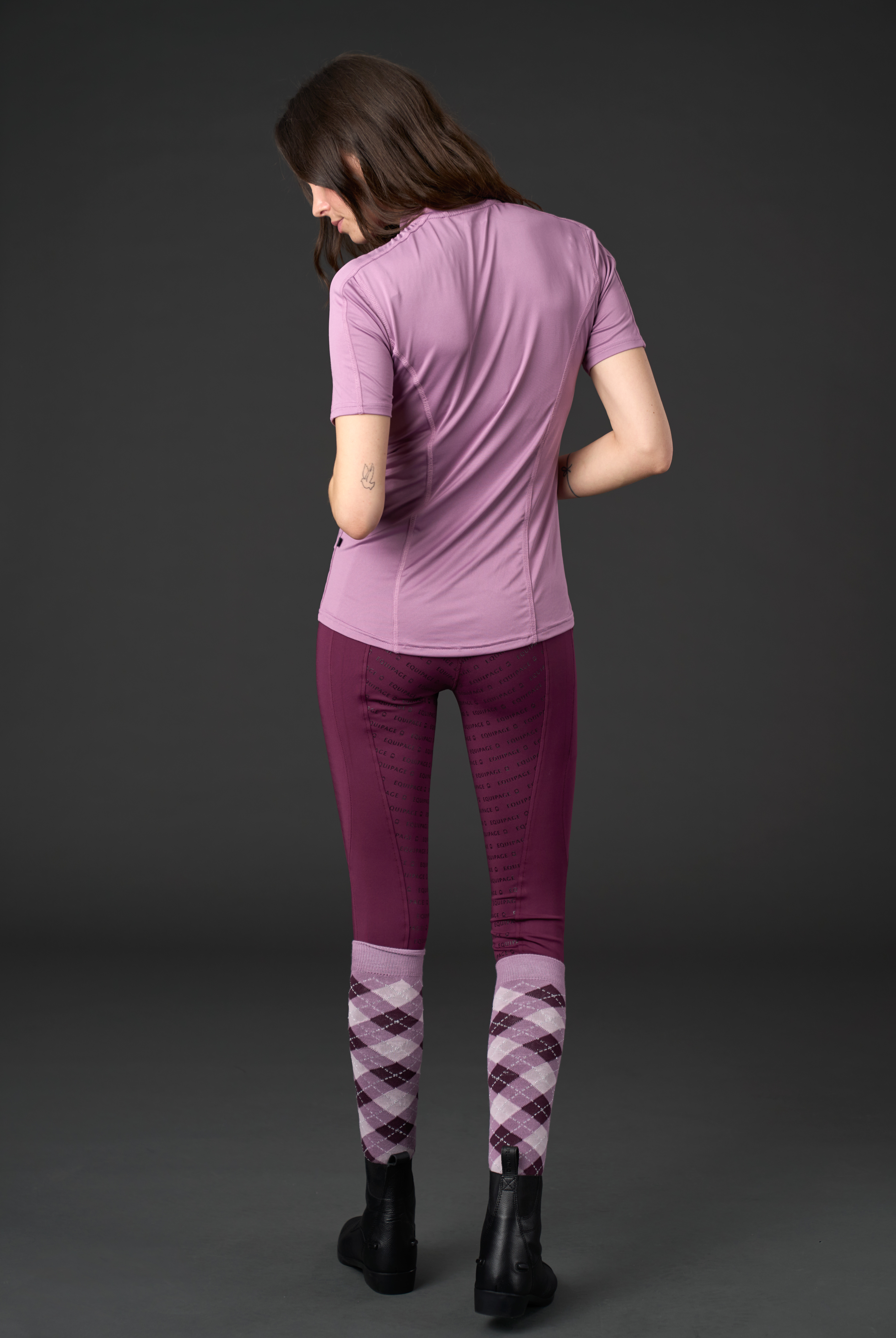 Equipage Awesome Short Sleeve T-Shirt - Very Grape - 4