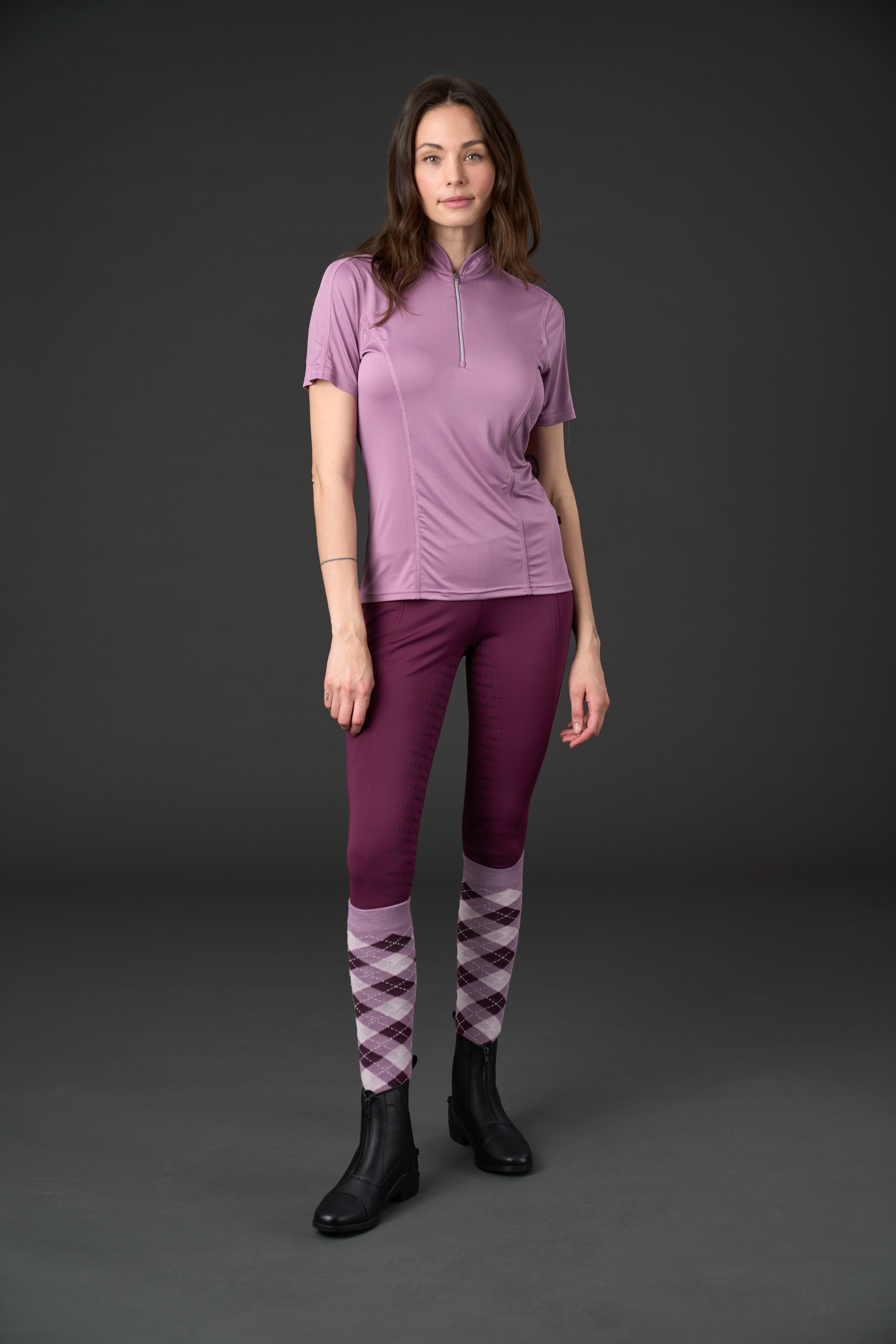 Equipage Awesome Short Sleeve T-Shirt - Very Grape - 3