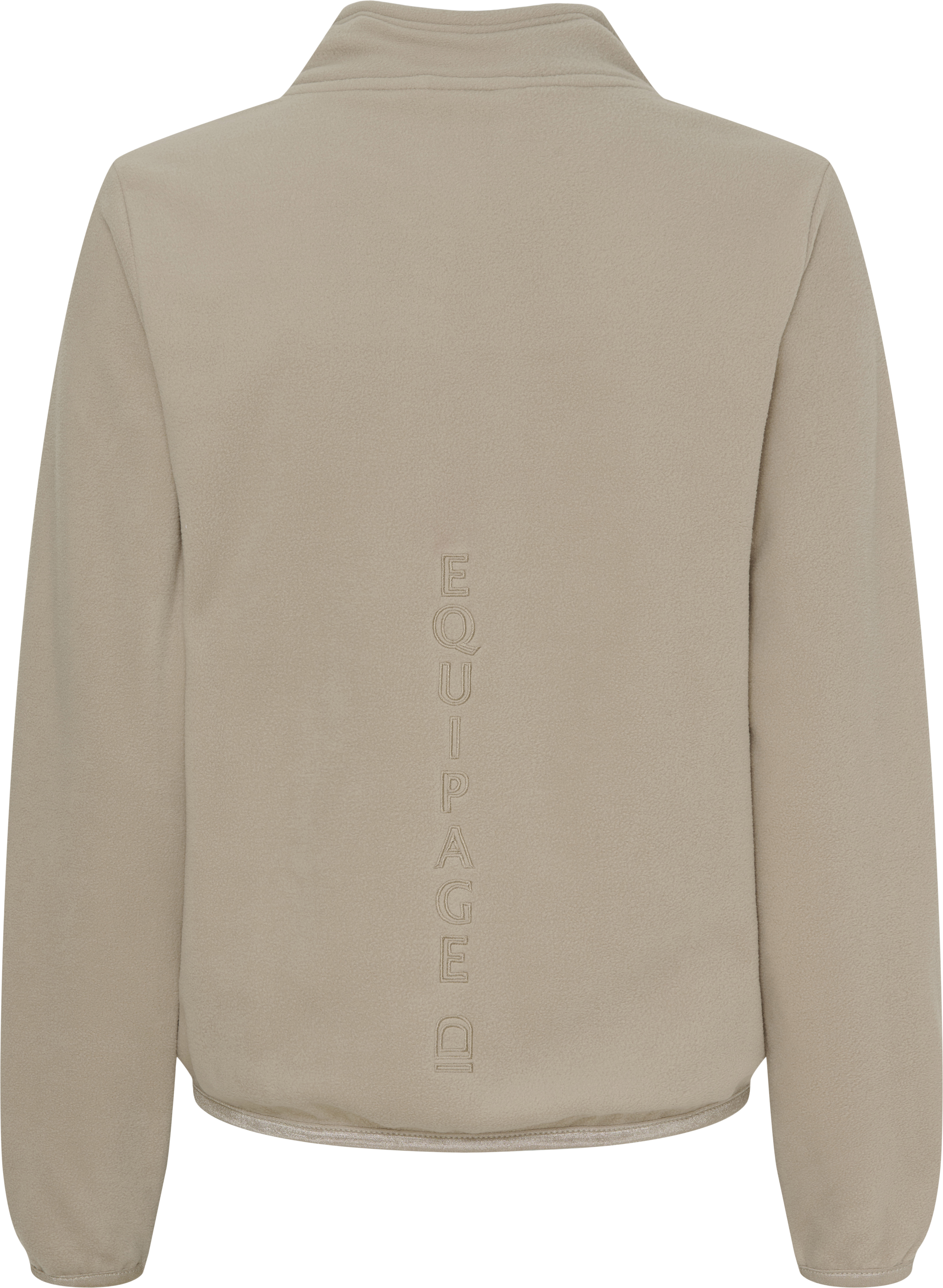 Equipage Medina Fleece Anorakki - Beige Melange - 2