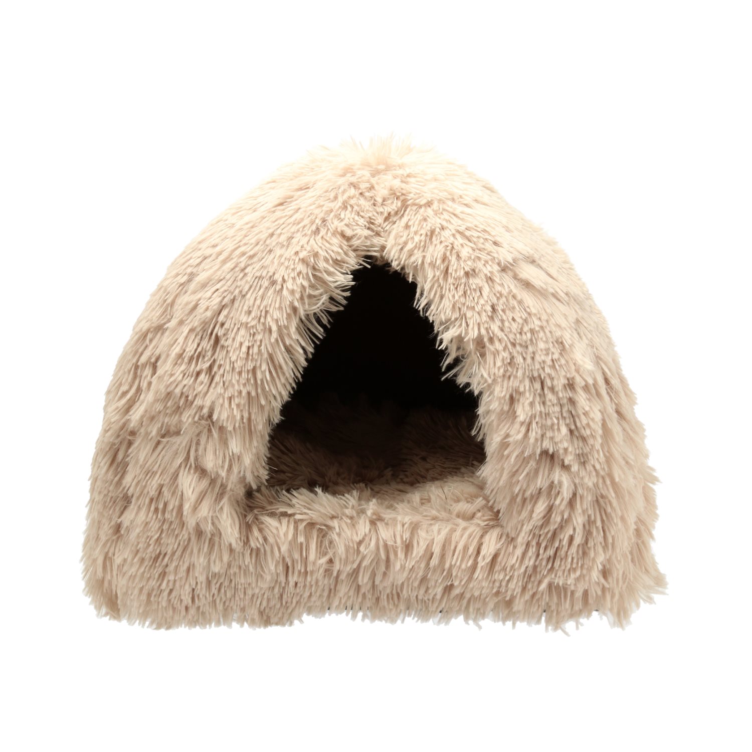 Kissanpeti/-pesä Shaggy pörröistä materiaalia – kaksi väriä - 2