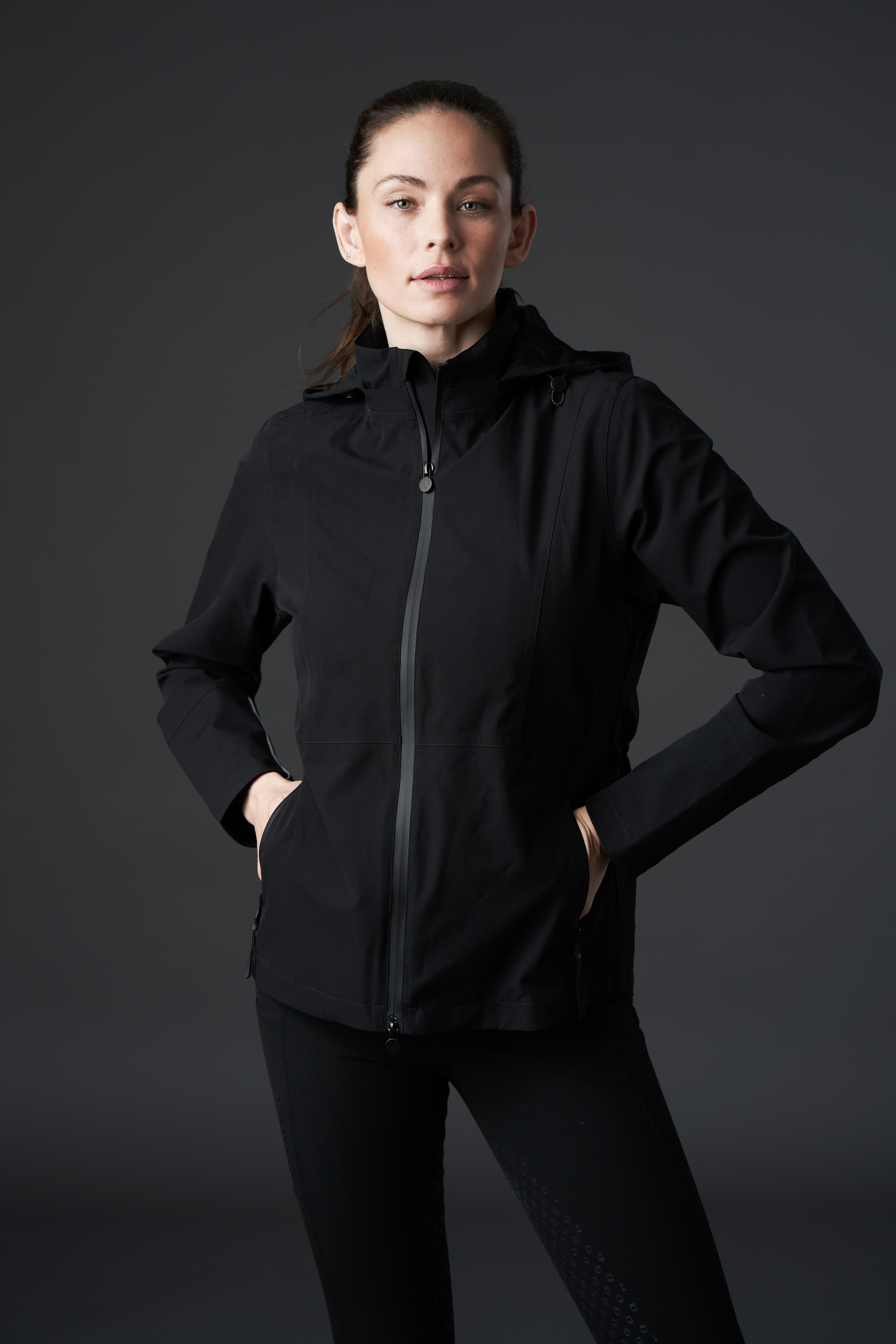 Equipage Marlow Ratsastustakki - Musta - 2