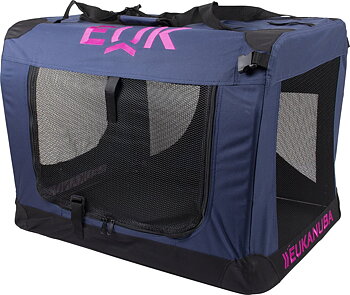 Eukanuba  Pet Soft Crate tygbur - Blue/Black