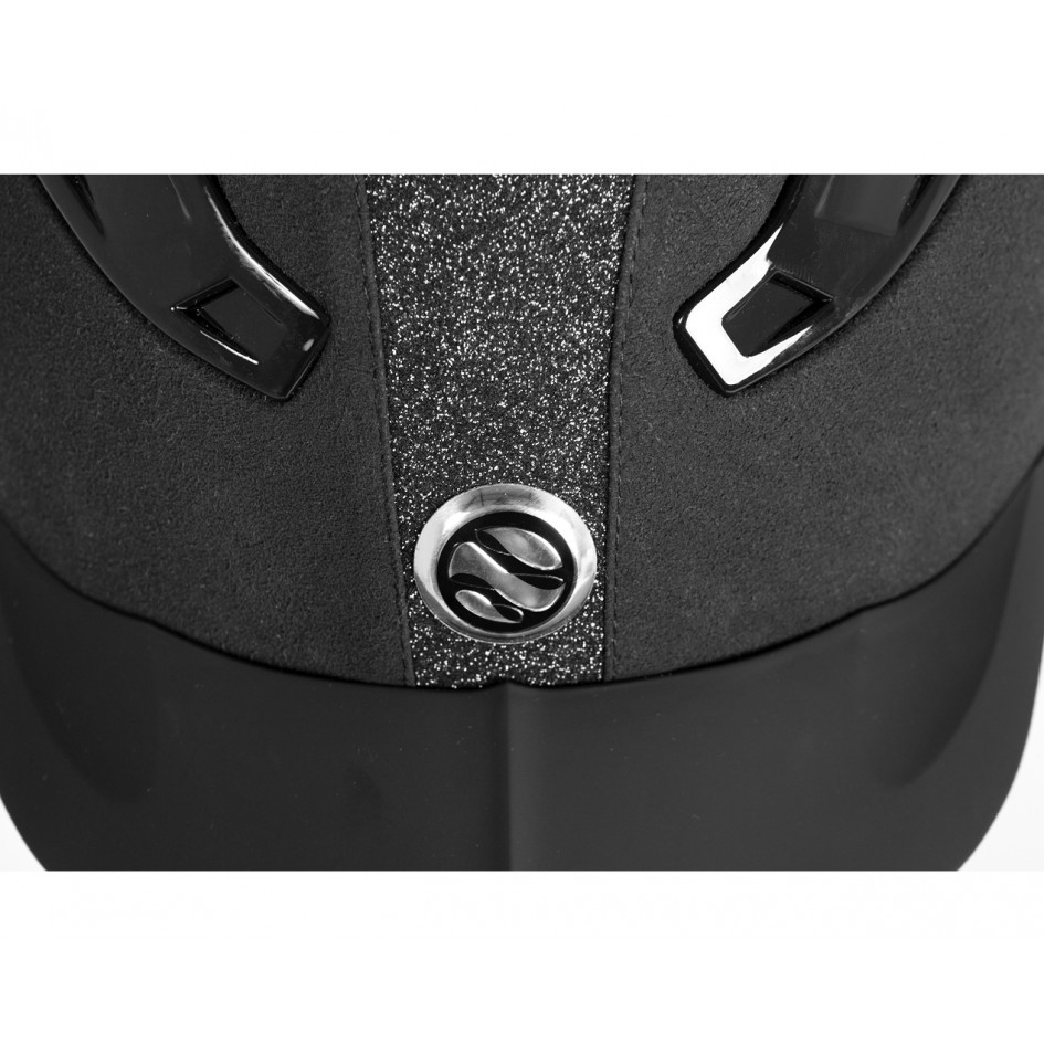 Back on Track Riding Helmet EQ3 Lynx Micromocca - Black Sand - 3