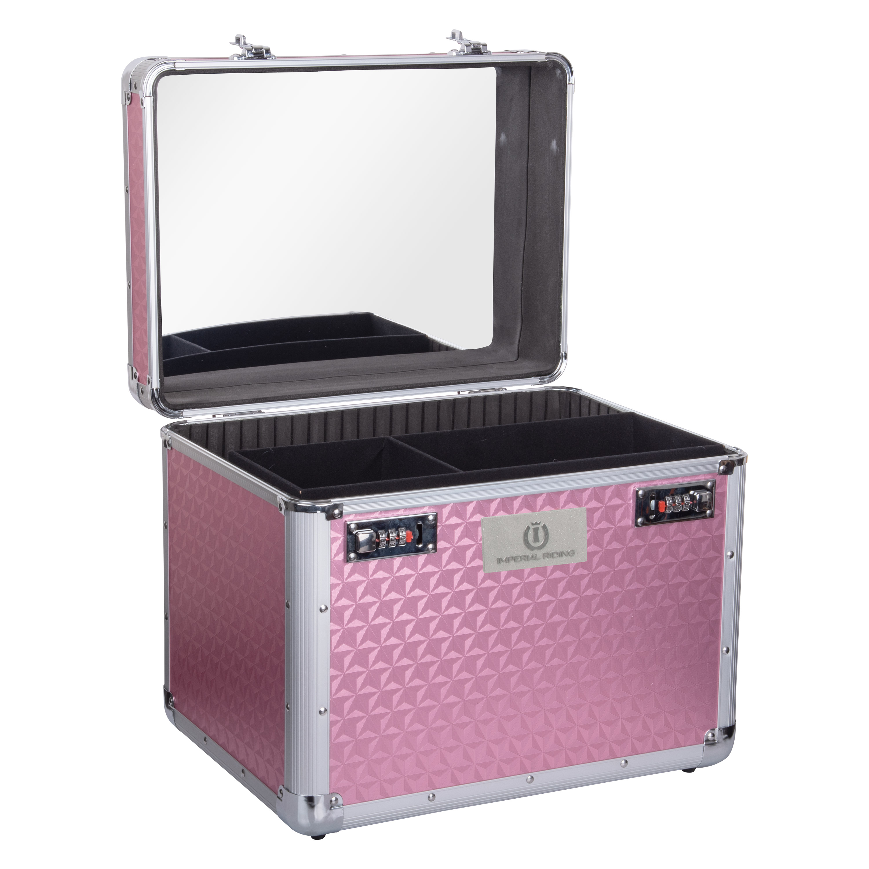 Imperial Riding Grooming Box Shiny - Pink - 3