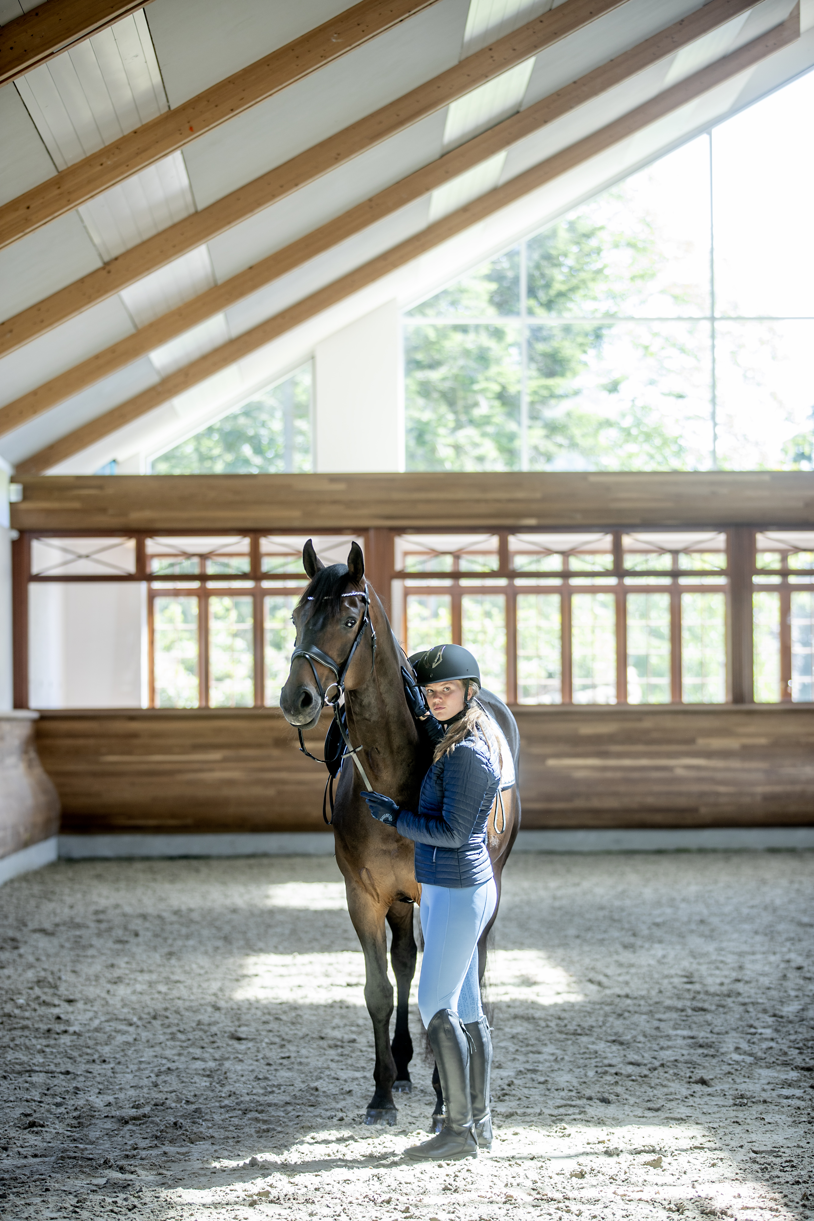 Equipage Kalea Reitleggings, Vollbesatz - Coronet Blau - 6