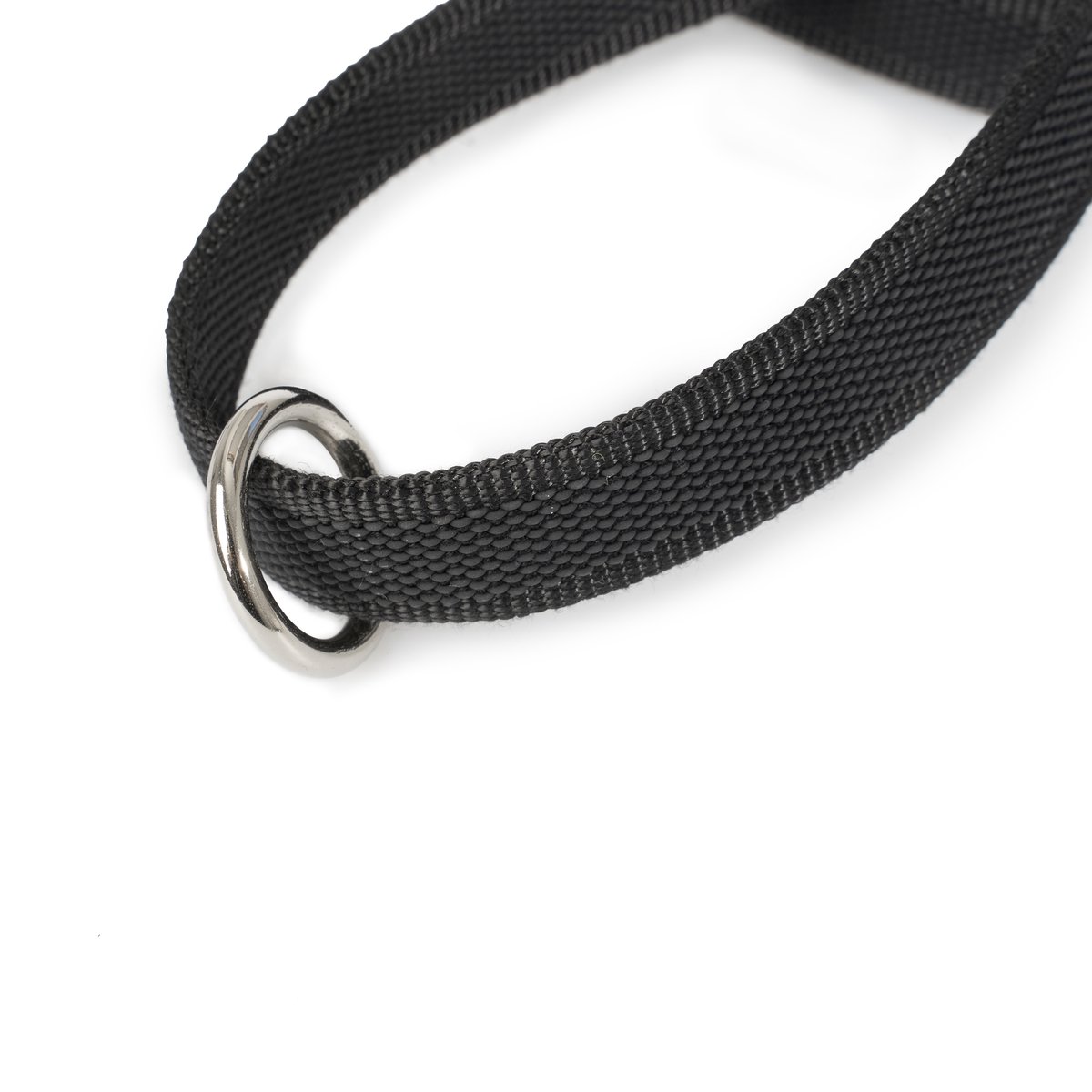 Julius-K9 C&G Super Grip leash with handle and O-ring - Black/Grey - 4