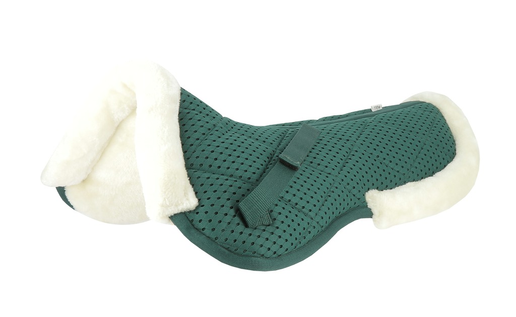 EQUITHEME 'Pro Air' Back Pad Dark Green - Full size