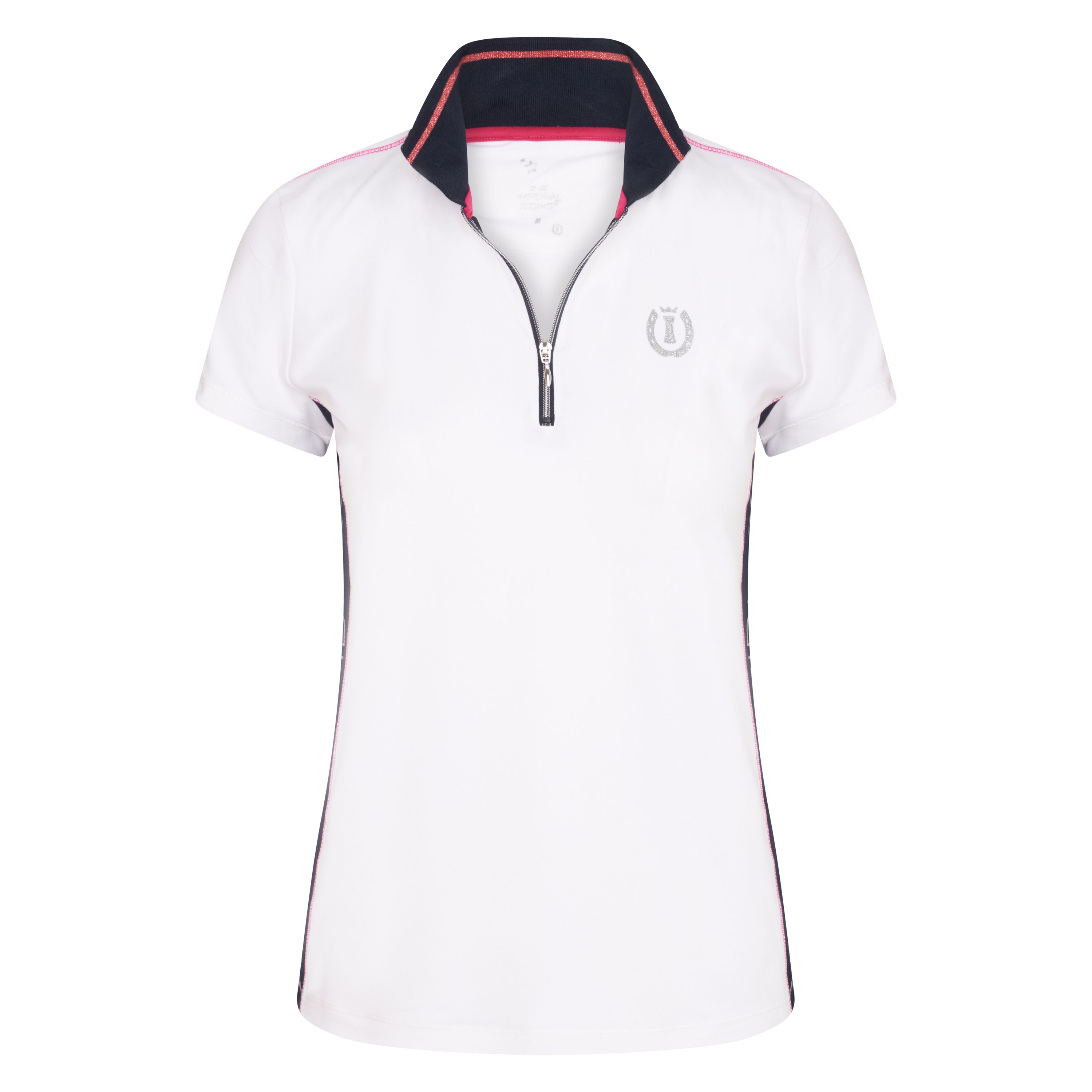 Imperial Riding Polo shirt tech Ruby White (XS)