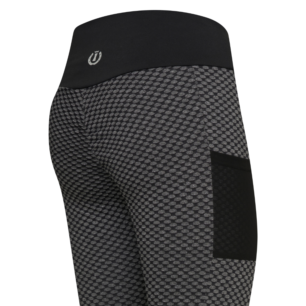 Imperial Riding Riding tights Diamond Bubble KneeGrip Black - 10