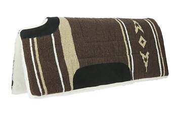 WESTRIDE Navajo Gullet Cut Pad Brown - 76 x 76 cm