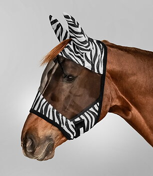 Waldhausen Kärpäsmaski Zebra Musta/Valkoinen