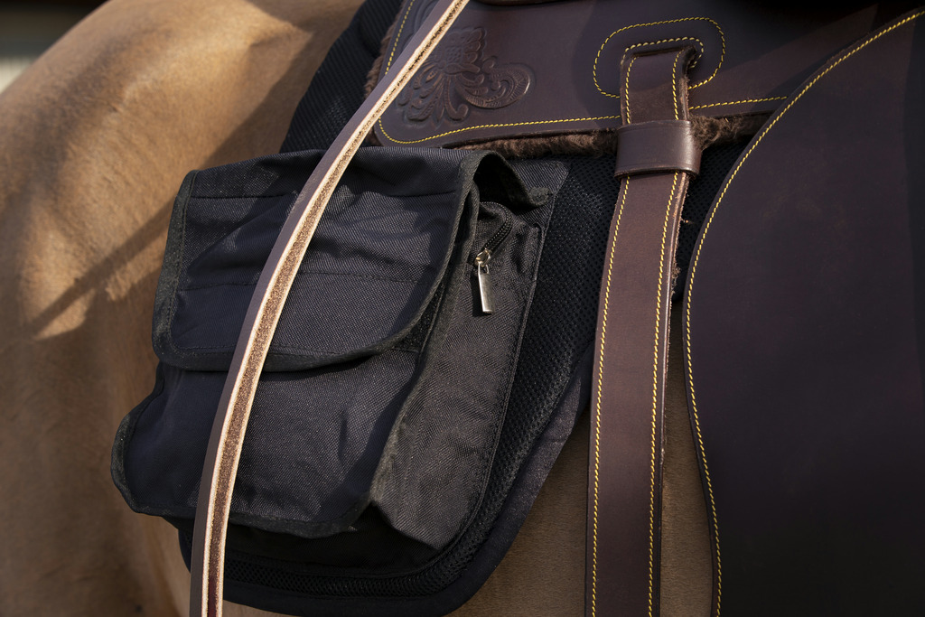WESTRIDE Westernpad Med Väskor Svart - 86 x 86 cm - 4