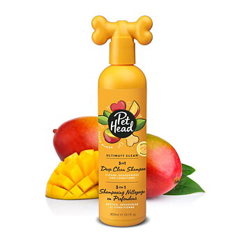 Pet Head Ultimutt Clean 3in1 -shampoo