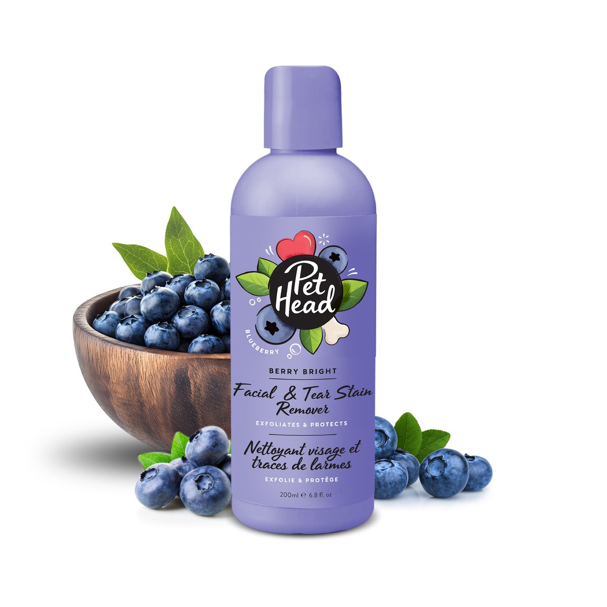 Pet Head Berry Bright kasvo- ja kyyneltahranpoistoaine