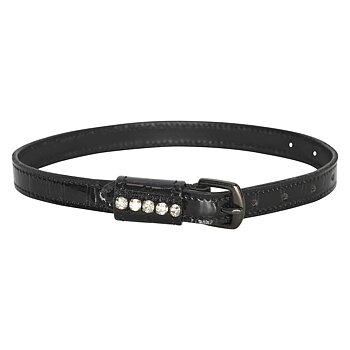 Imperial Riding Kannusremmit juniori Walker glam Black-Black Croco
