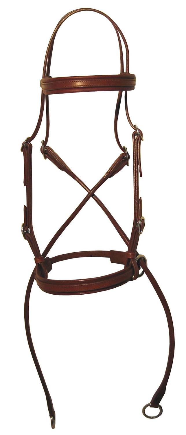 Kuolaimettomat crossunder-suitset Globus Sport Winnetou, musta full - 3