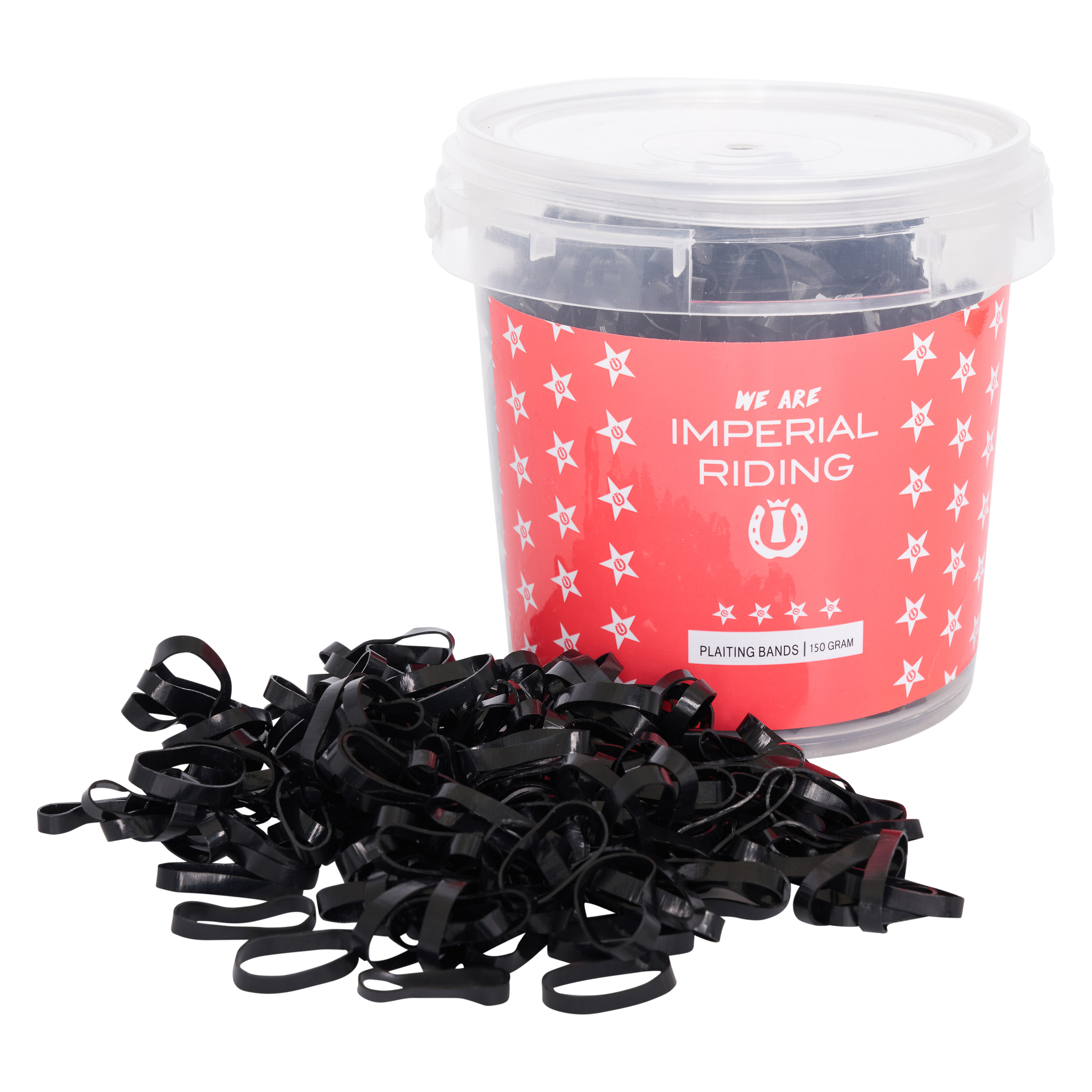 Imperial Riding Plaiting-Bands Profi-Box 150gr Black