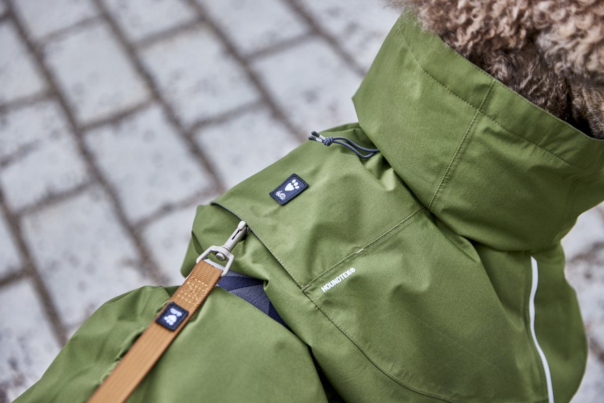 Hurtta ECO Mudventure Dog Coat - Forest - 3