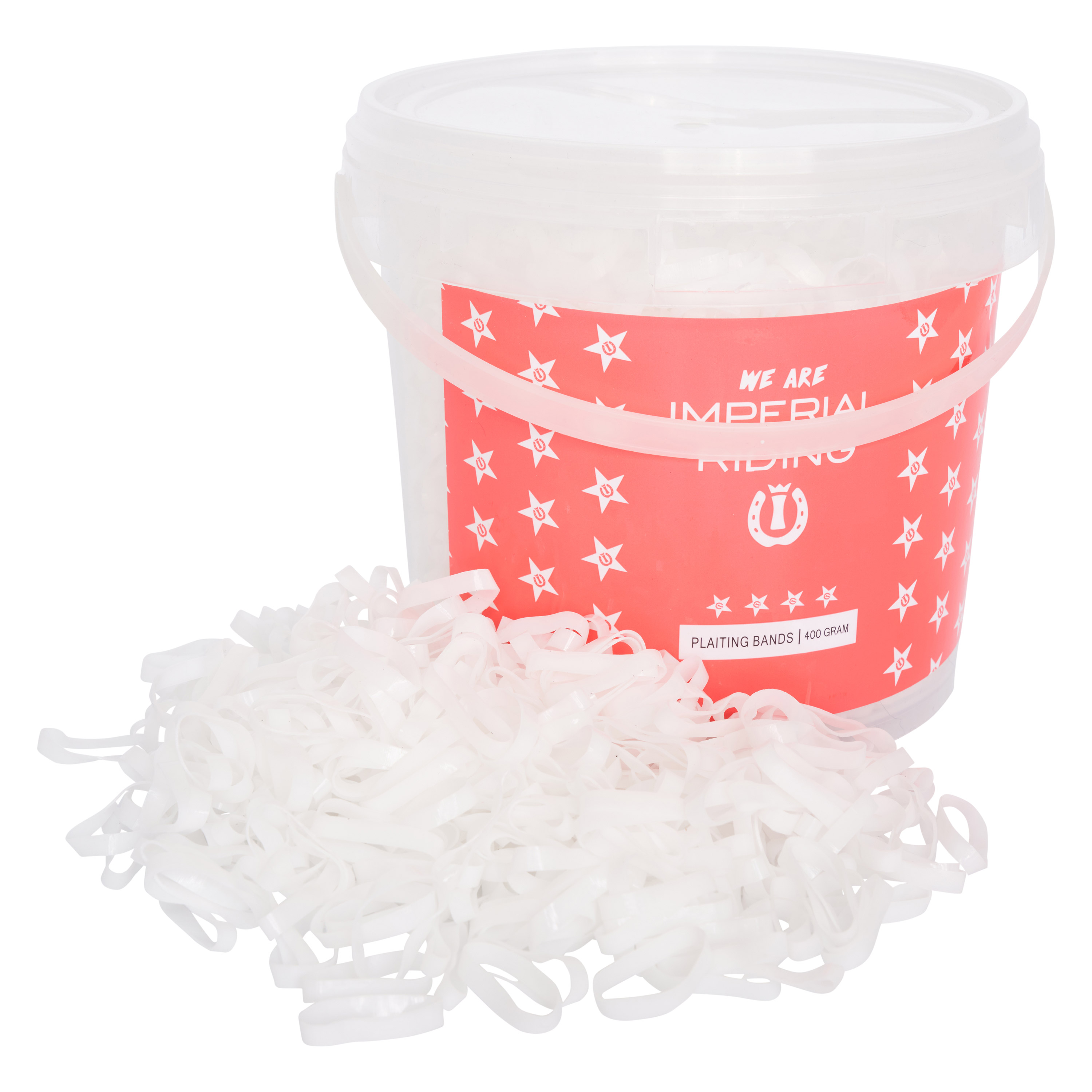 Imperial Riding Flätband Profi-Box 400gr White
