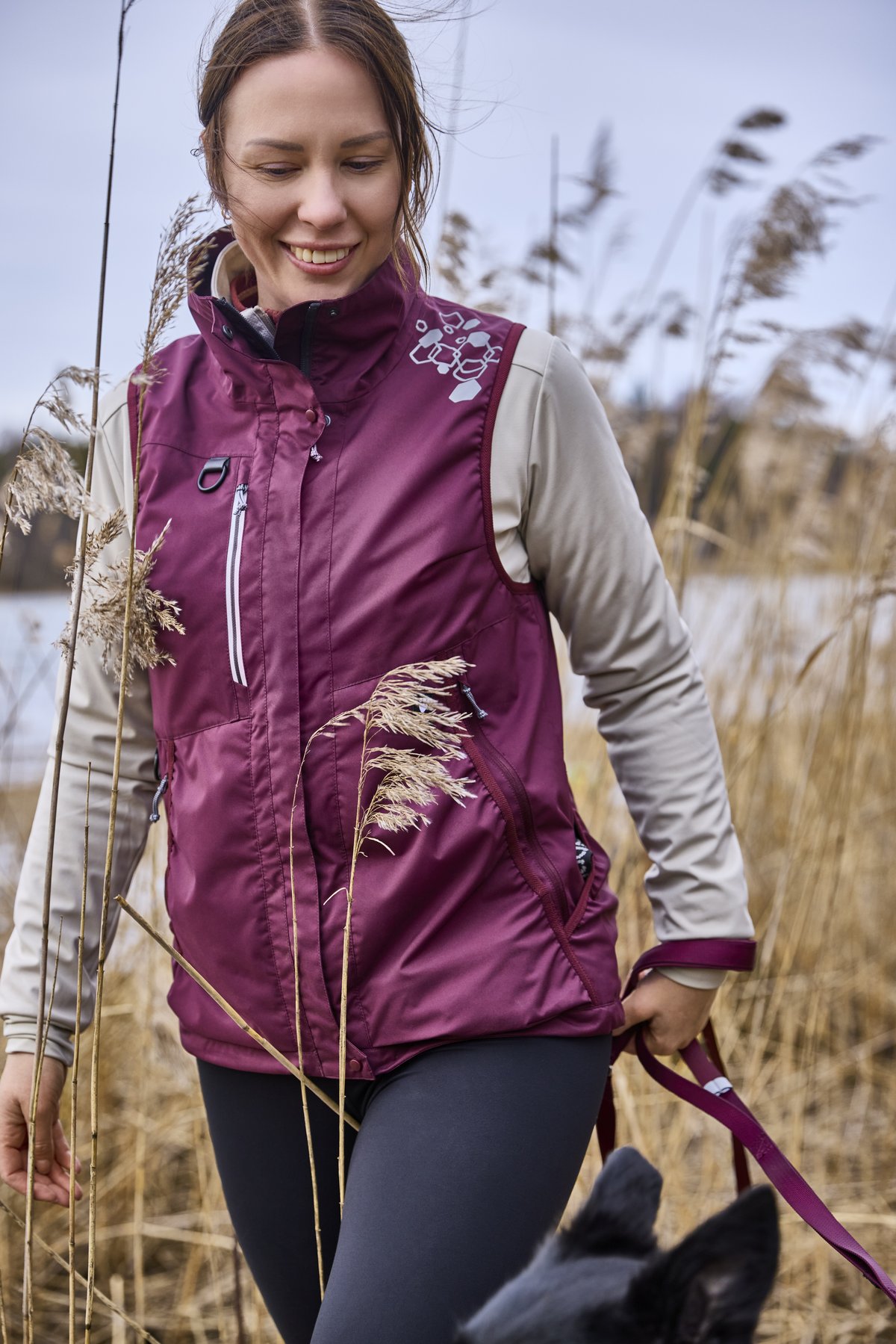 Hurtta ECO Training vest - Eggplant - 7