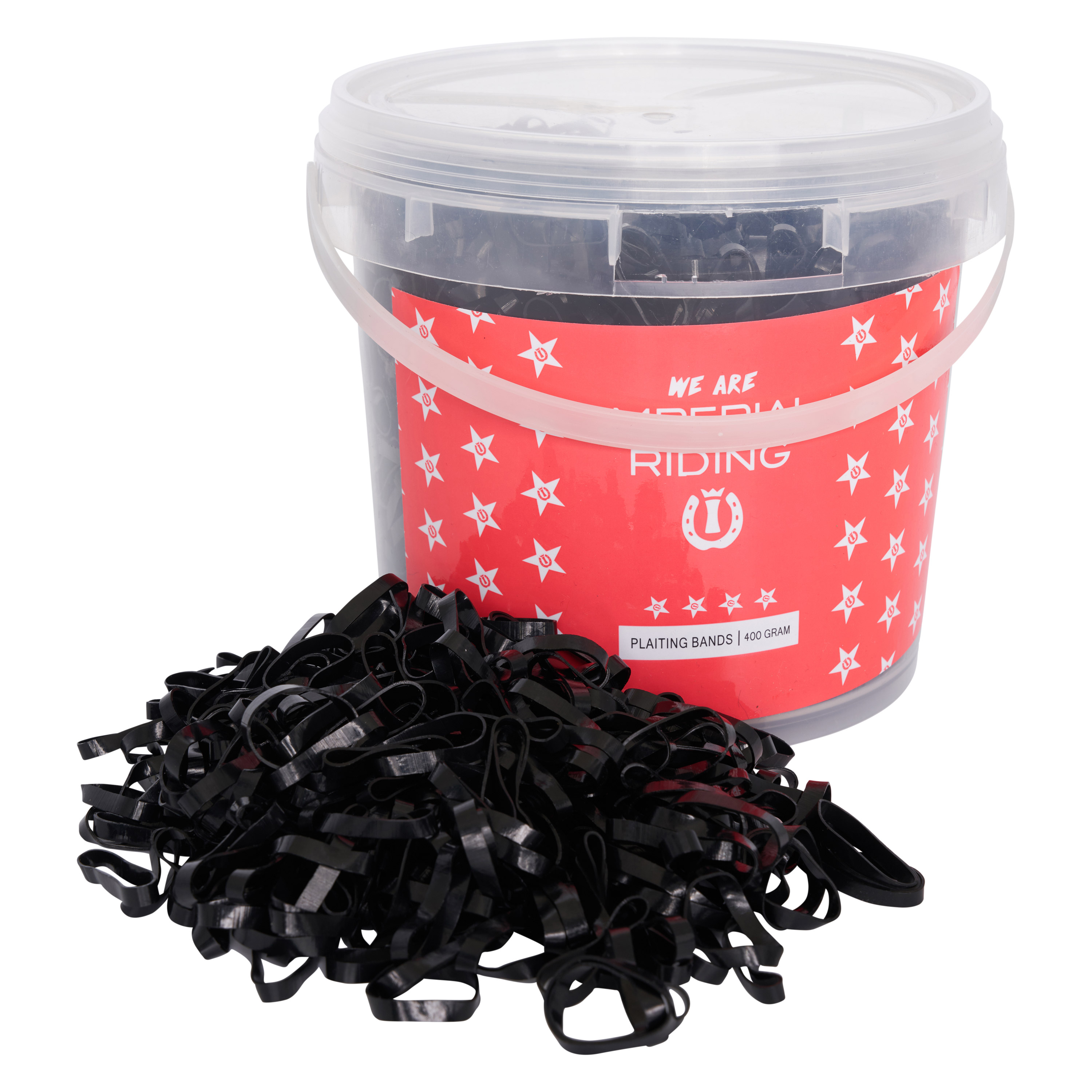 Imperial Riding Plaiting-Bands Profi-Box 400gr Black