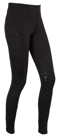 Covalliero Livonia Silicone Riding Tights - Junior, night blue 140 - 6