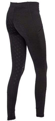 Covalliero Livonia Silicone Riding Tights - Junior, night blue 140
