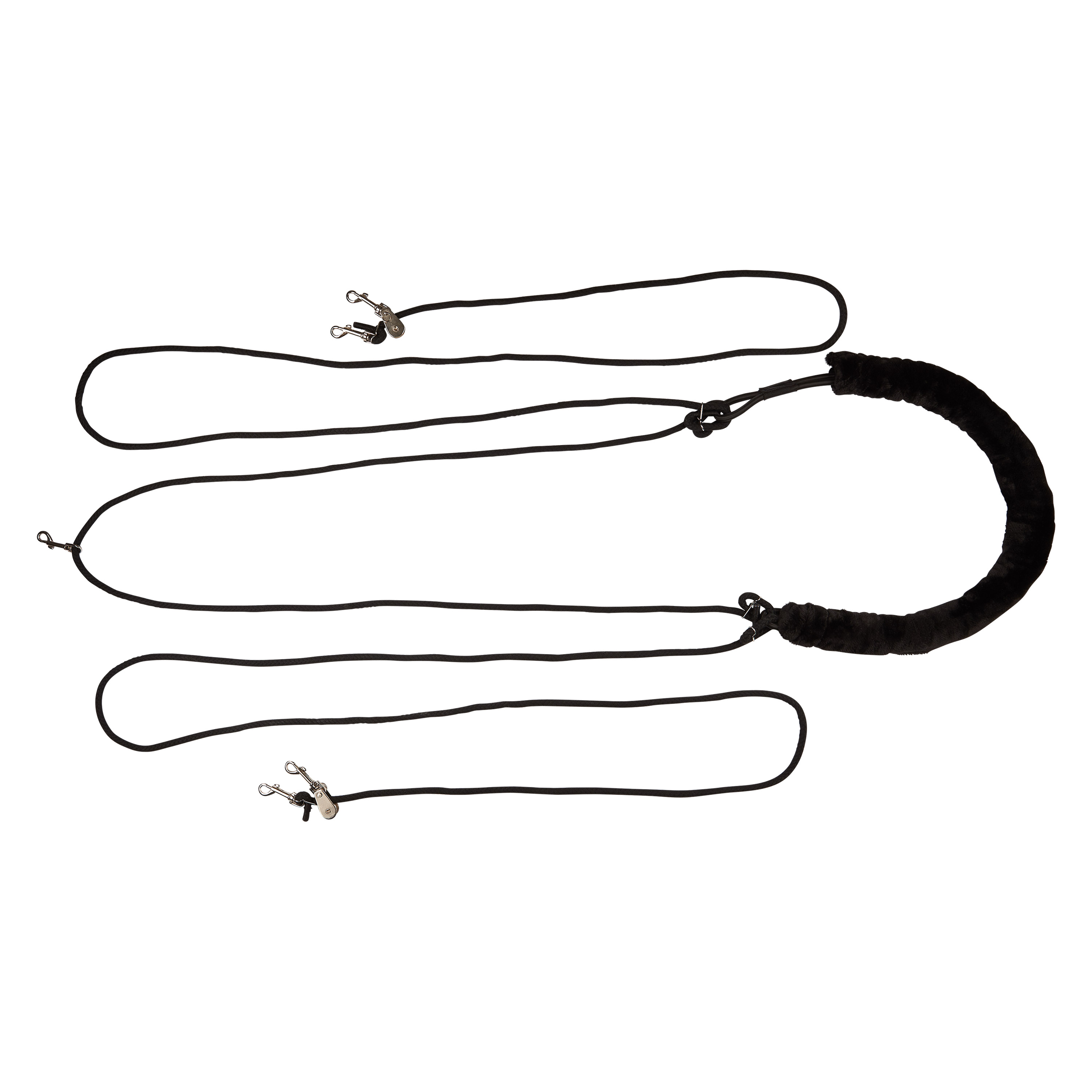 Imperial Riding Longering/träningstygel Good Will Black