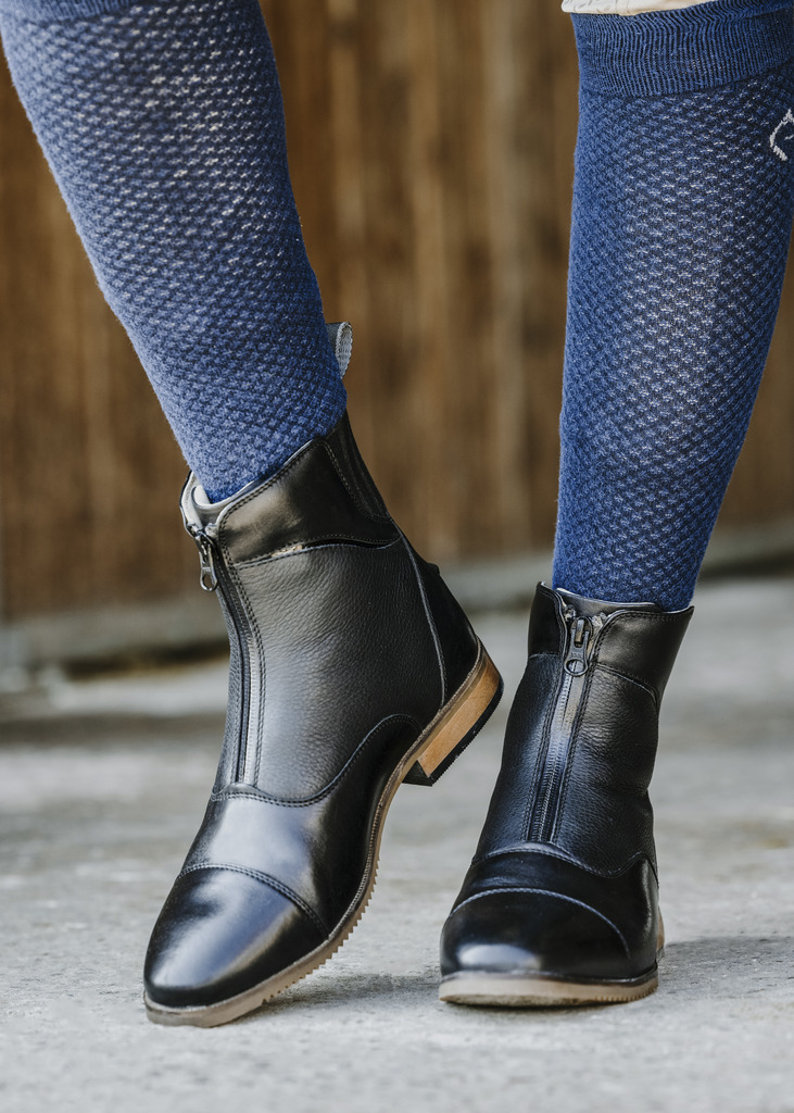 EQUITHEME 'Wavy' Boots Zip Black - 4
