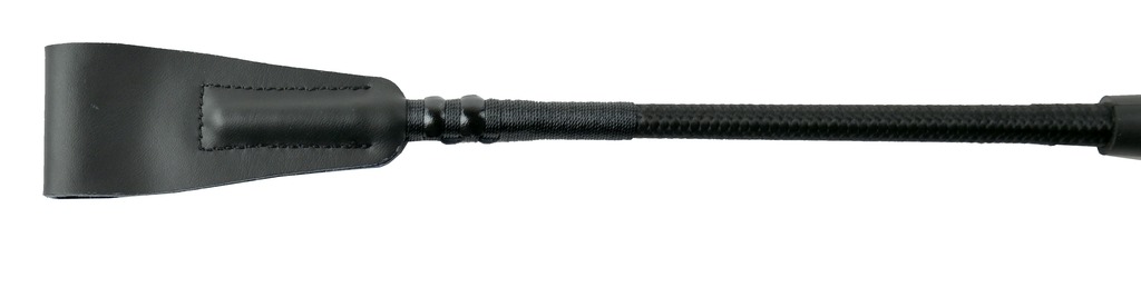 WHIP & GO Ridspö Med Kort 'Golf' Handtag Svart - 50 cm long